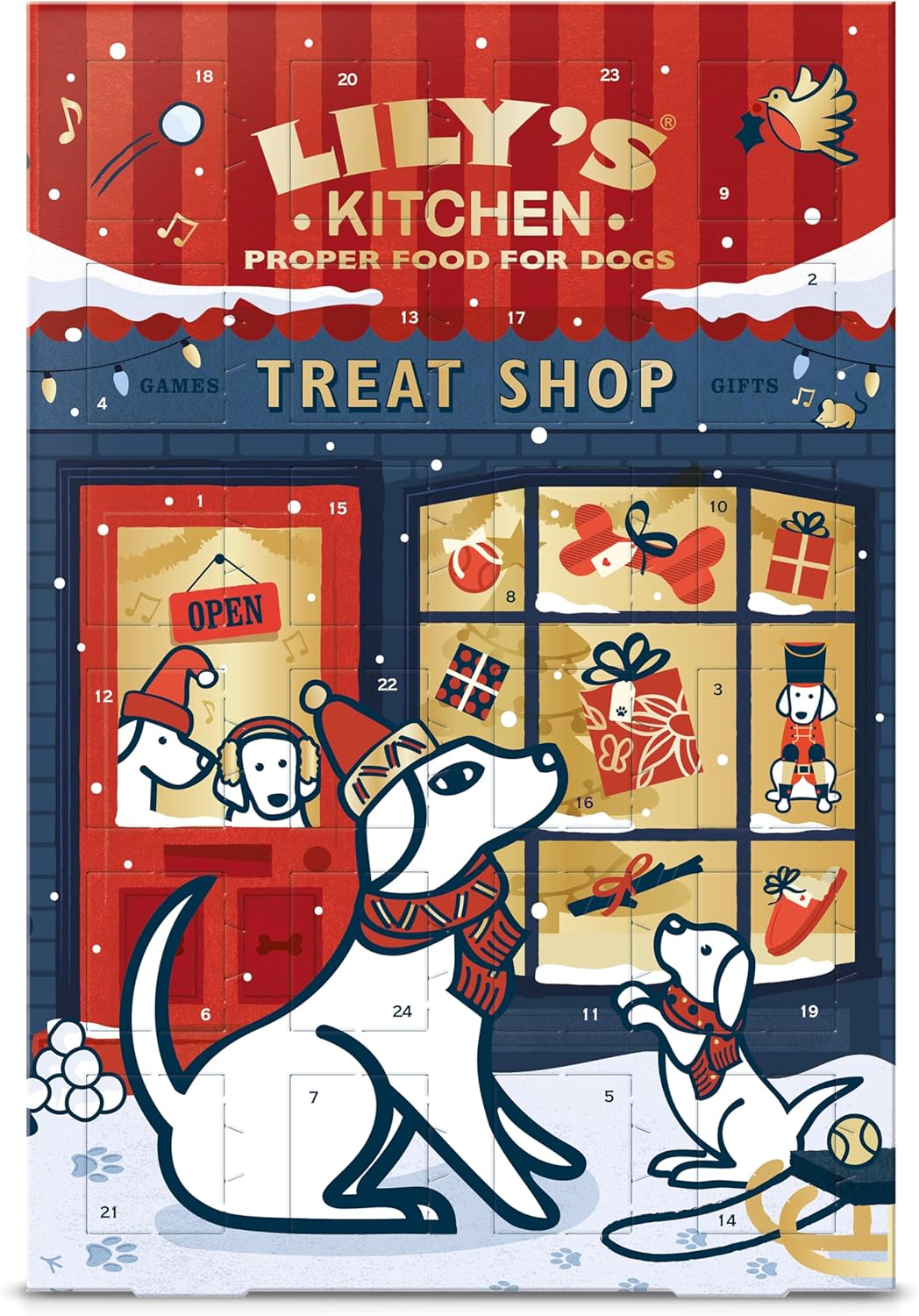 Lily's kitchen dog advent calendar