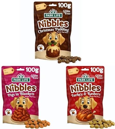 Park life Christmas dog treats variety pack